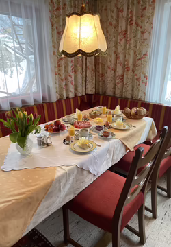 Frühstücksraum im Haus Sailer